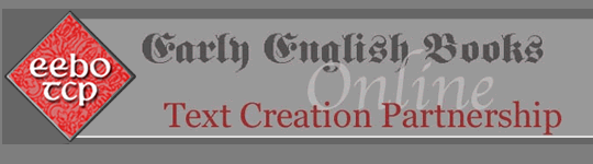 Early English Books Online - Text Creation Partnership image